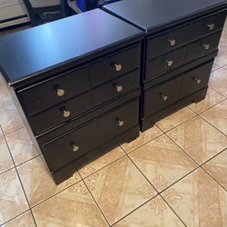 2 Shelf Nightstands 
