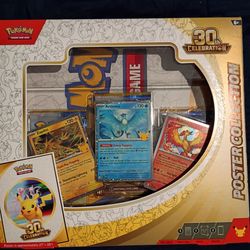 Brand New poster collection 30th Celebration tcg