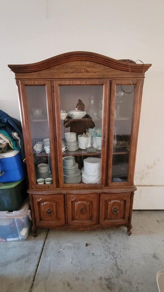 Wood China Cabinet