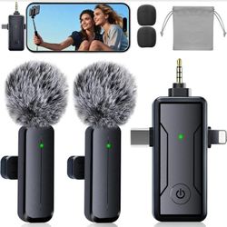 Wireless Mini Lavalier Microphone