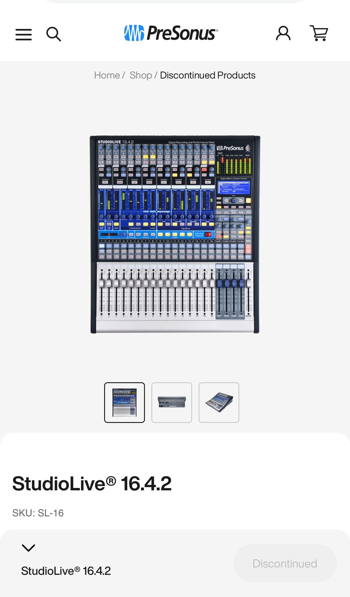 Presonus Studio Mixer