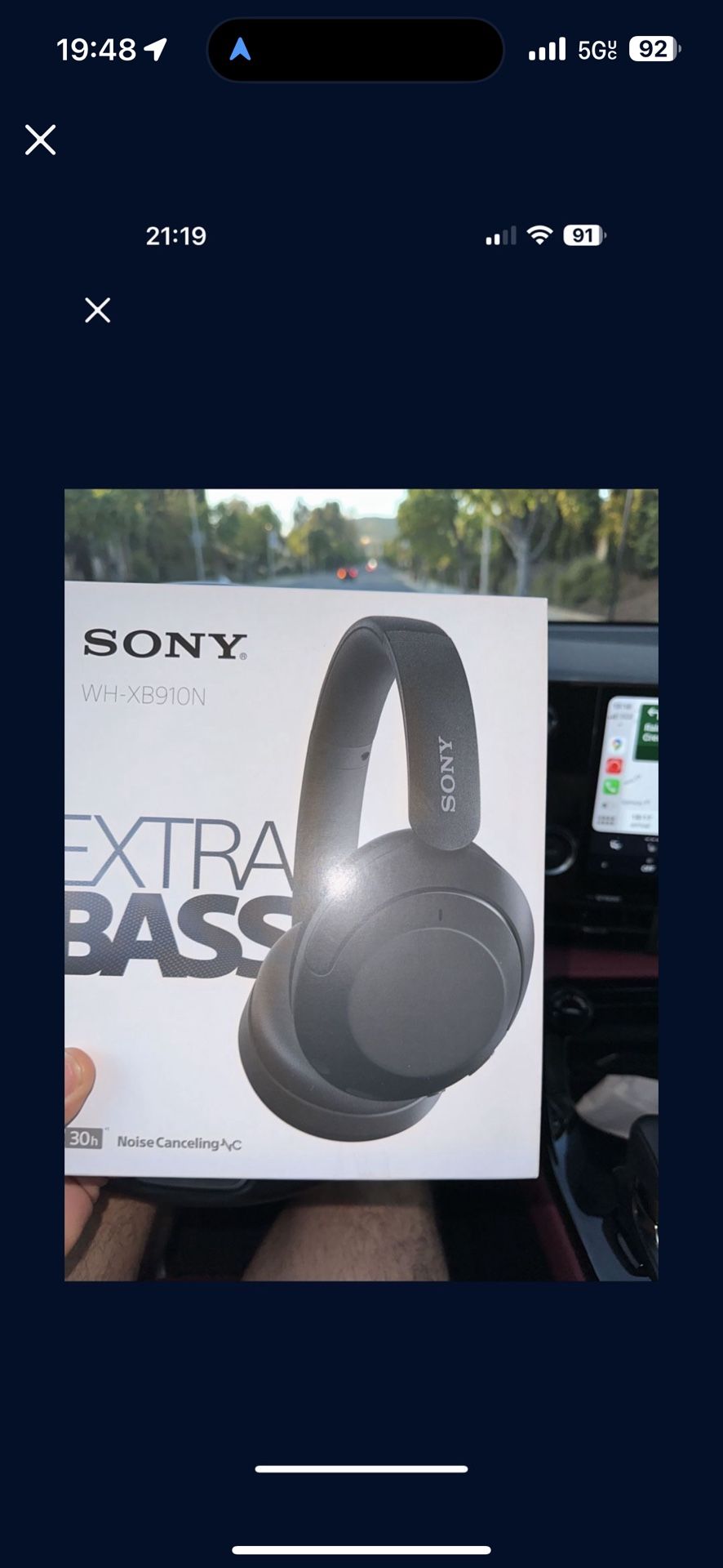 Sony Headphone 195$ New