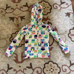 Kids Owl Zip Up Fleece 