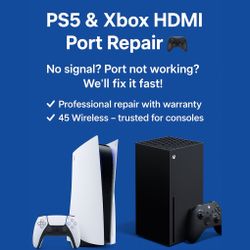 PS5/Xbox HDMI Port Repair