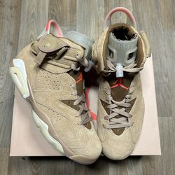 Travis Scott Jordan 6s Size 9🔥
