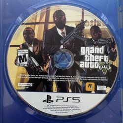 Ps5 Gta 5 Game Only Playstation 5 Grand Theft Auto 5 Disk Only