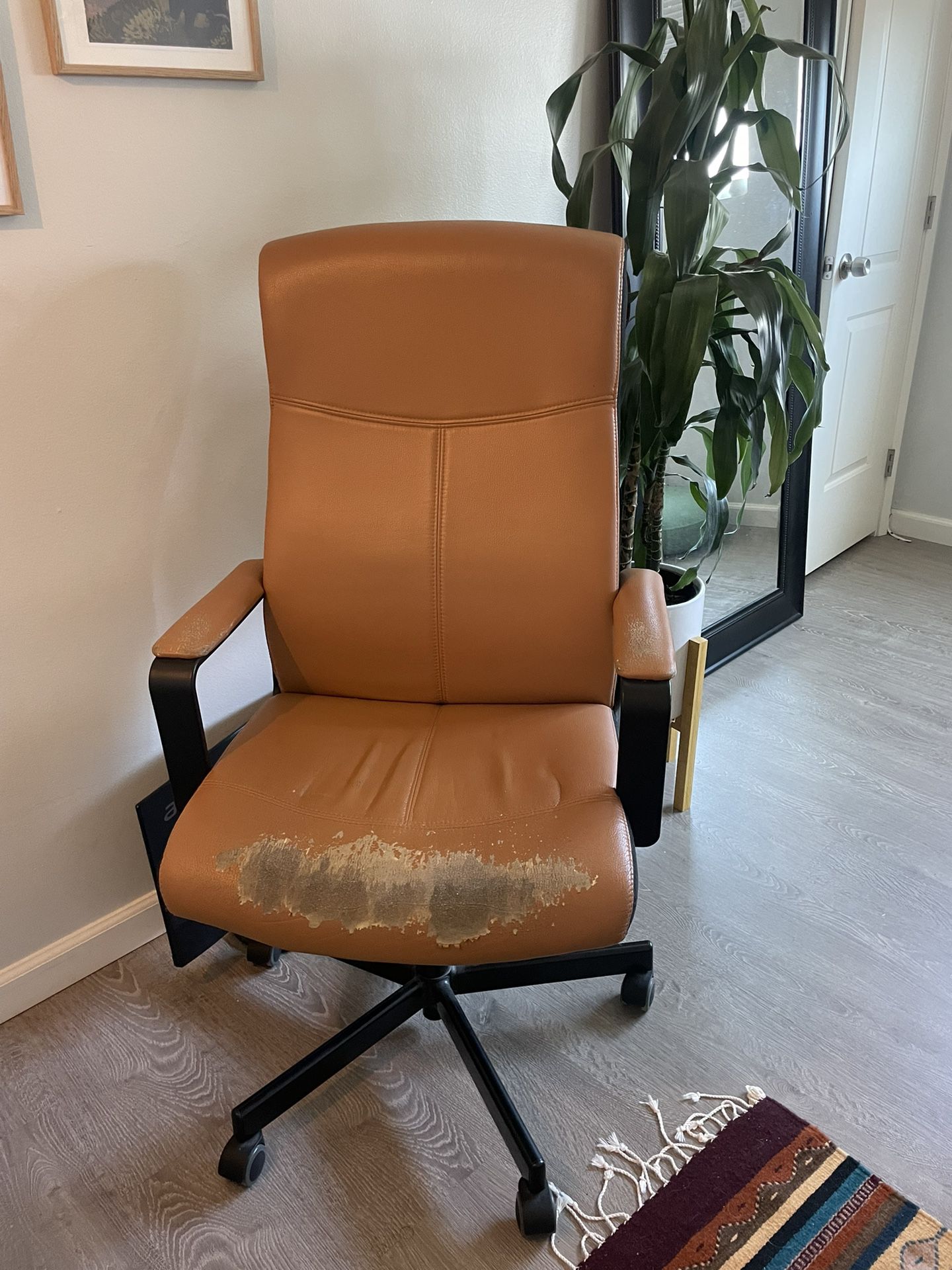 Tan Office Chair   