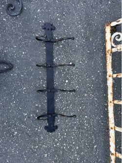 Antique restored coat hanger beautiful quality