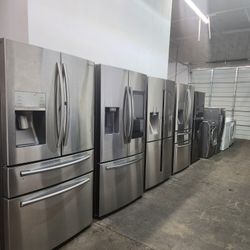 💯🙏REFRIGERATOR SAMSUNG STAINLESS STEEL WITH TOUCH SCREEN WIFI ✔️ 