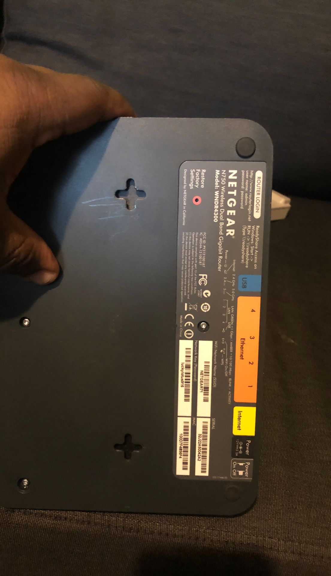 Netgear wireless tool band router