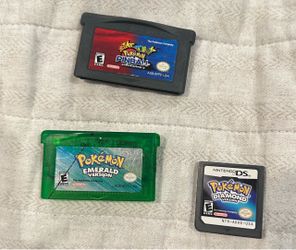 Pokémon bundle GBA & DS bundle