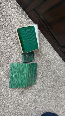 Rolex box and bag
