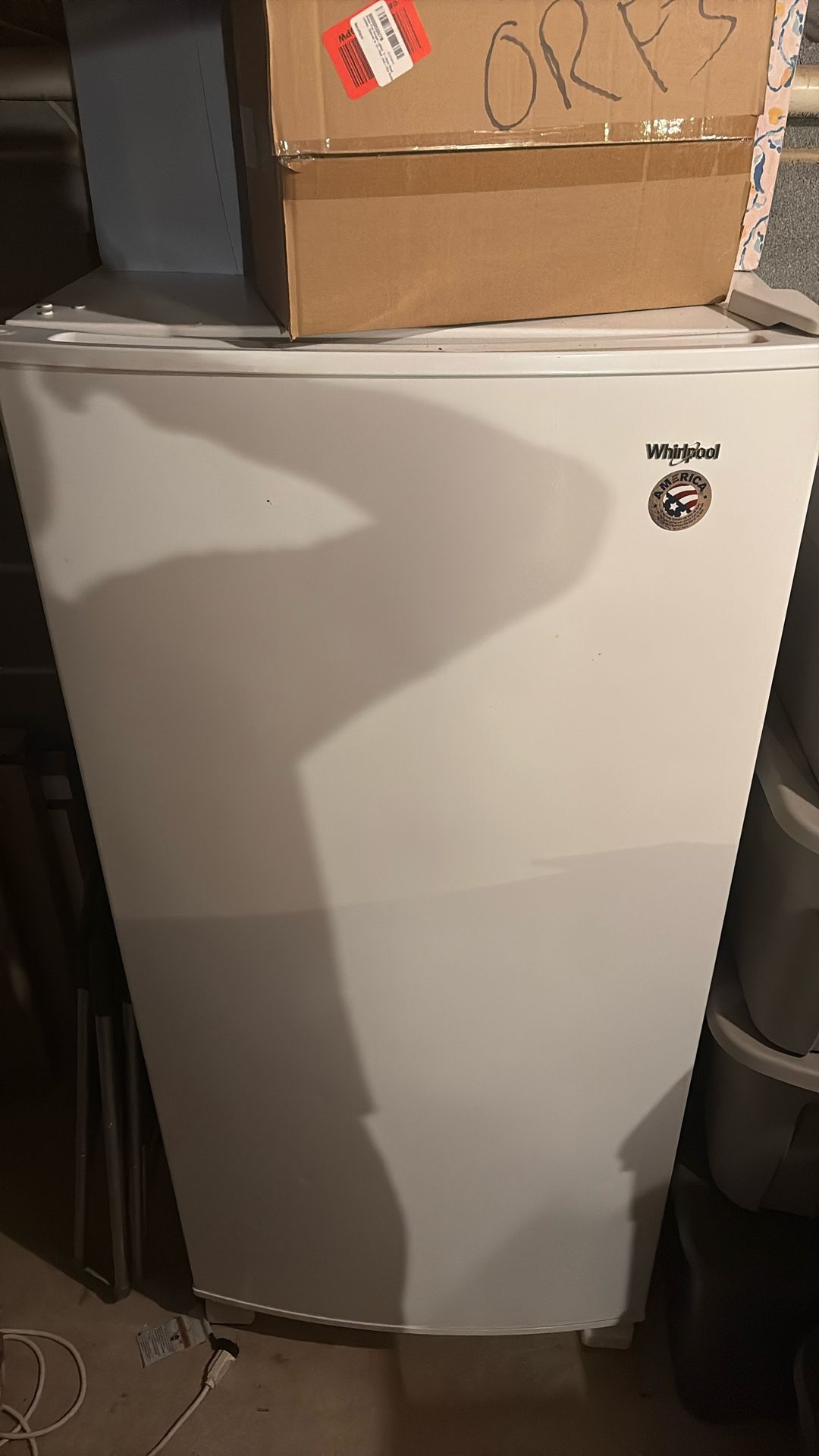 Whirlpool Standing Freezer