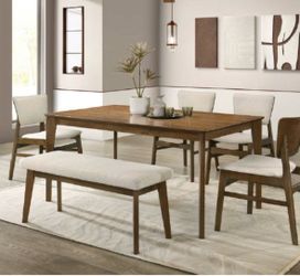 Dining table set with chairs