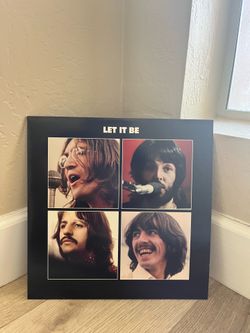 The Beatles – Let It Be Vinyl LP (2021 Reissue) – Excellent Condition for $25