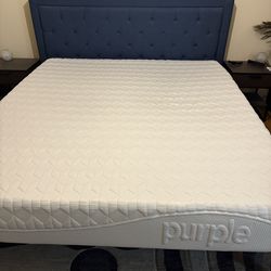 Purple Mattress California King with steel base