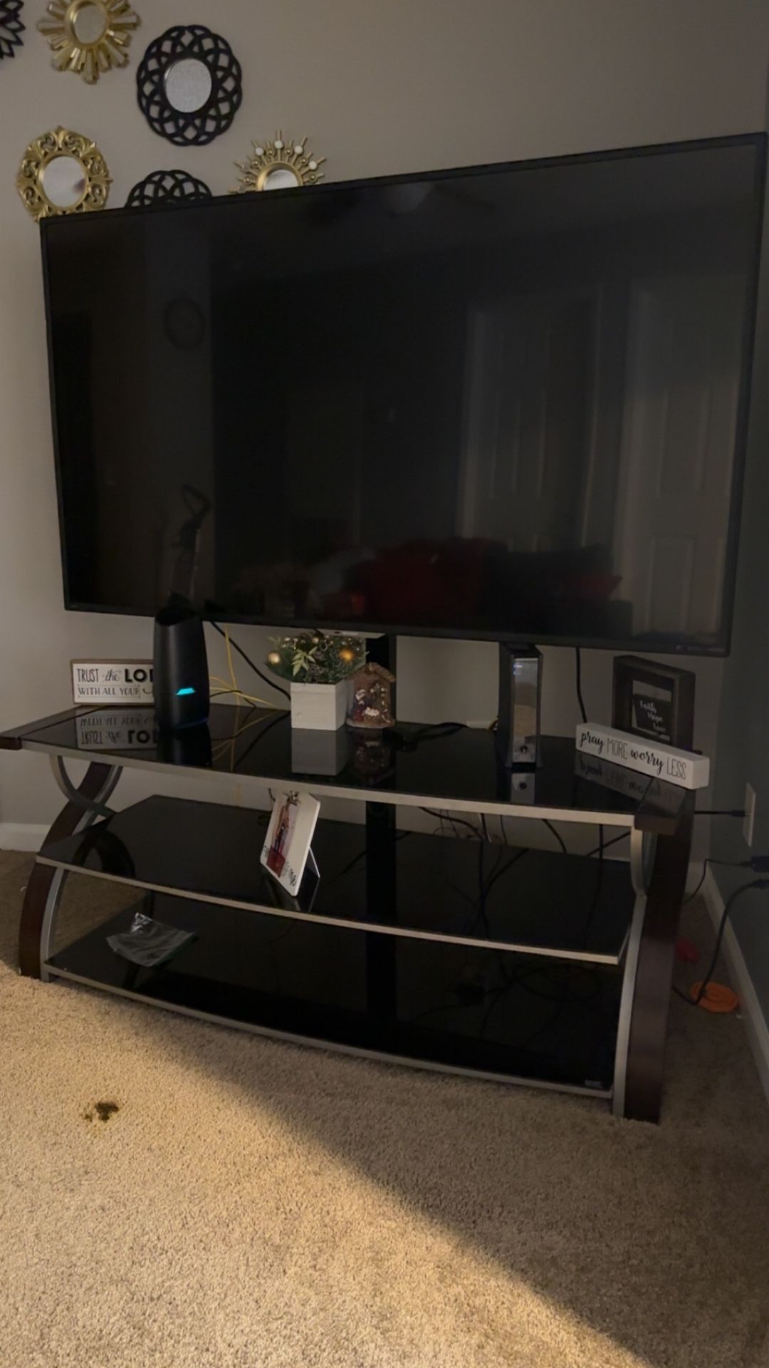Tv And Night Stand 