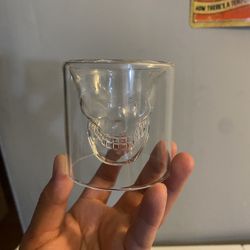 4 Skull Shot Cups