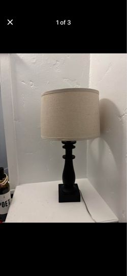 Lamp linen minimalistic