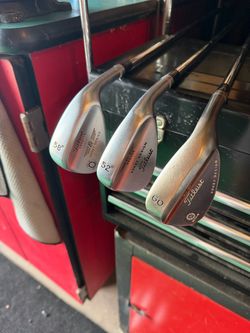 Titleist Vokey wedge set.