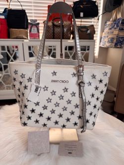 Preloved Jimmy Choo Sasha Star-Studded ToteBag