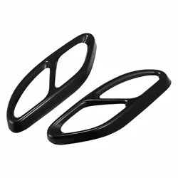X AUTOHAUX Exhaust Tail Pipe Muffler Cover for Mercedes-Benz