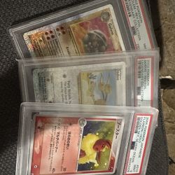 Pokémon Psa 8 & 9 Legendary Collection, Reverse Foil