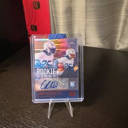 Larry Rountree iii Rookie Signs 