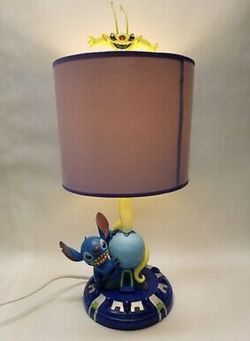 Disney Lilo and Stitch Lamp Cousin Sparky Light Experiment 626 Alien