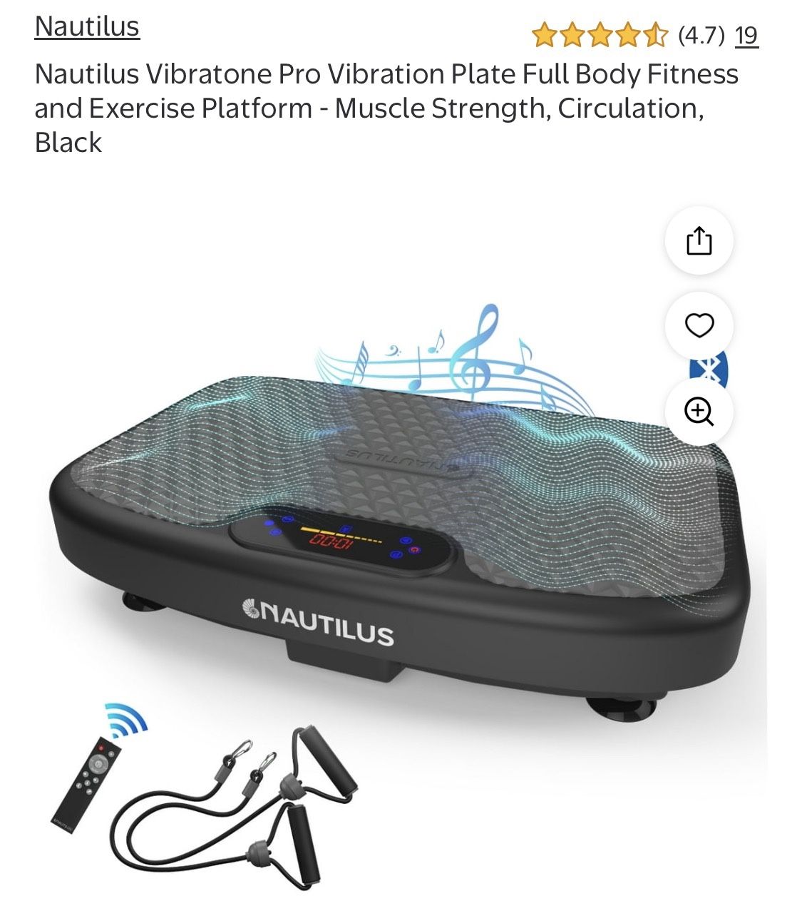 Nautilus Vibrating Plate
