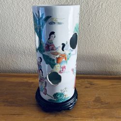 Antique Chinese Porcelain Hat Stand