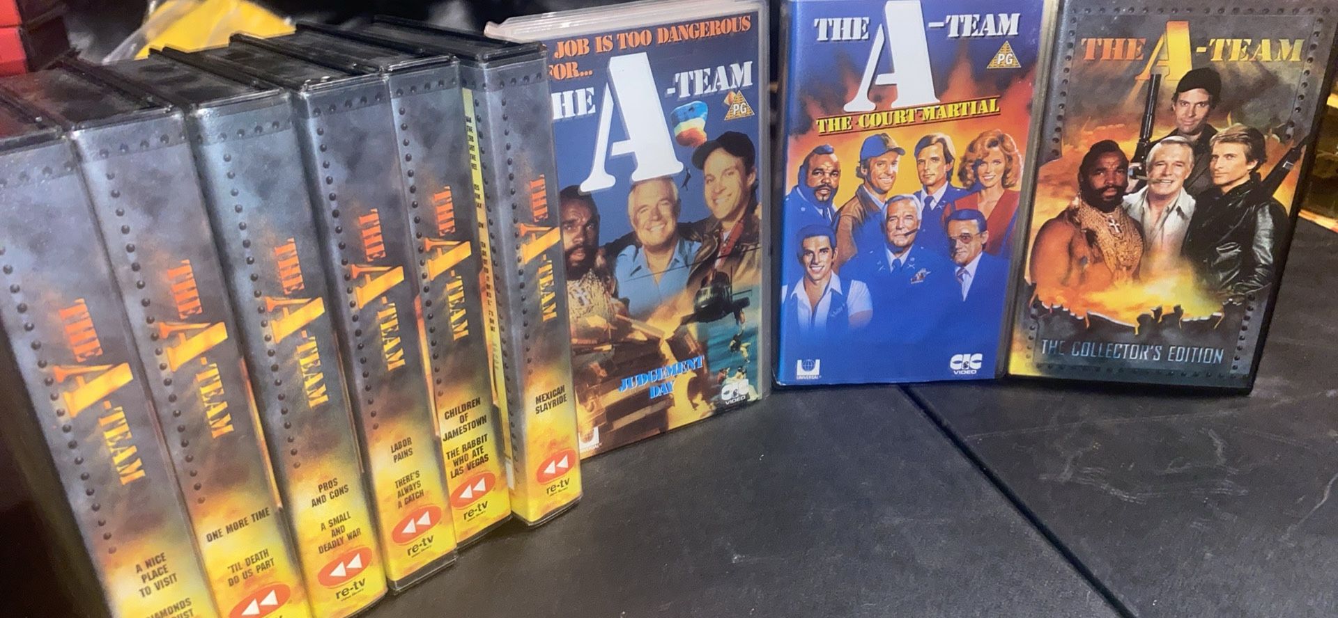 Over 200’rare 80s VHS Clean! Never Used 