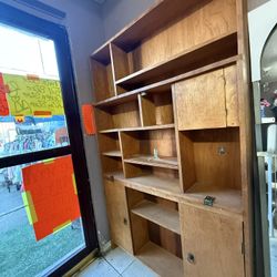 Antique Shelf H 73”x L 43”w 7”