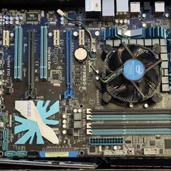 Asus P7P55D-E LGA1156 Motherboard & Intel i7 - 870 2.93GHz Combo