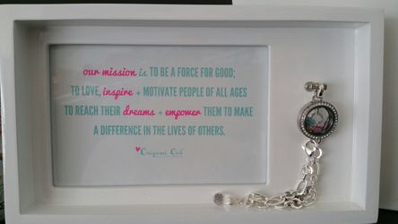 Locket Bracelet with crystals