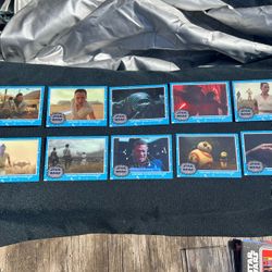 2019 Topps Now Star Wars The Rise of Skywalker trailer set Rare #1-10 Mint Cards