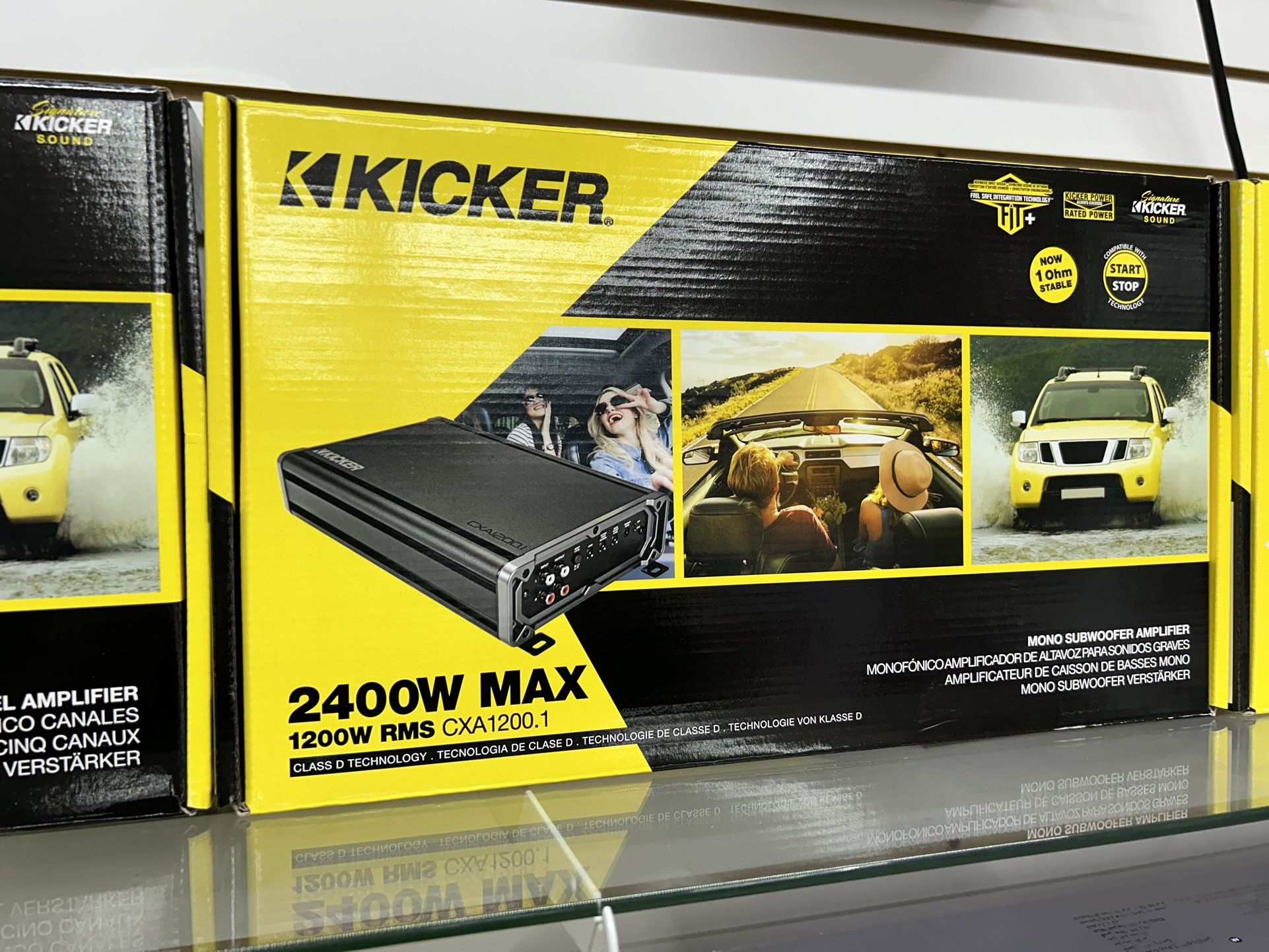 Kicker 2400 Watts Amplifier 