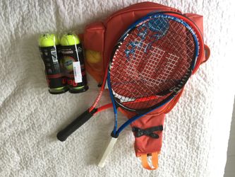 Big tennis equipment