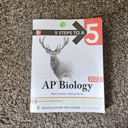 AP Biology Textbook, 5 Steps To A 5 Prep Textbook