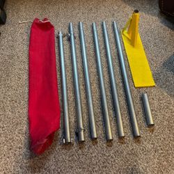 Tailgate Flag Pole & Baseplate