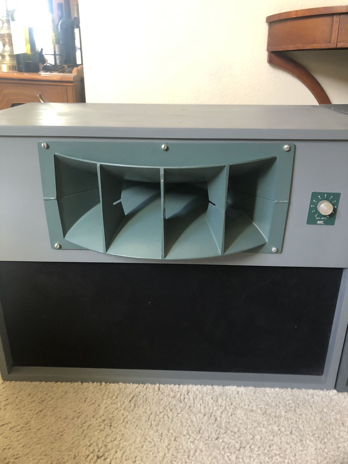 VINTAGE ALTEC LANSING 9844A PLAYBACK MONITOR SPEAKER SYSTEM 16OHMS