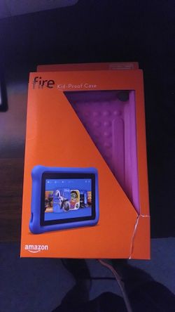 Amazon fire kid proof case (Pink)