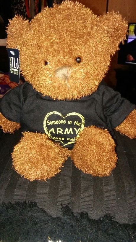 16" Army Bear...nwt