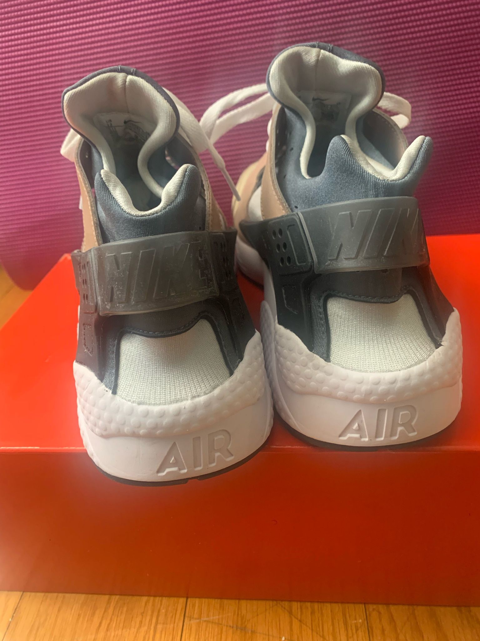 Nike Air Huarache Bisque/Storm Grey/Rope/white Black