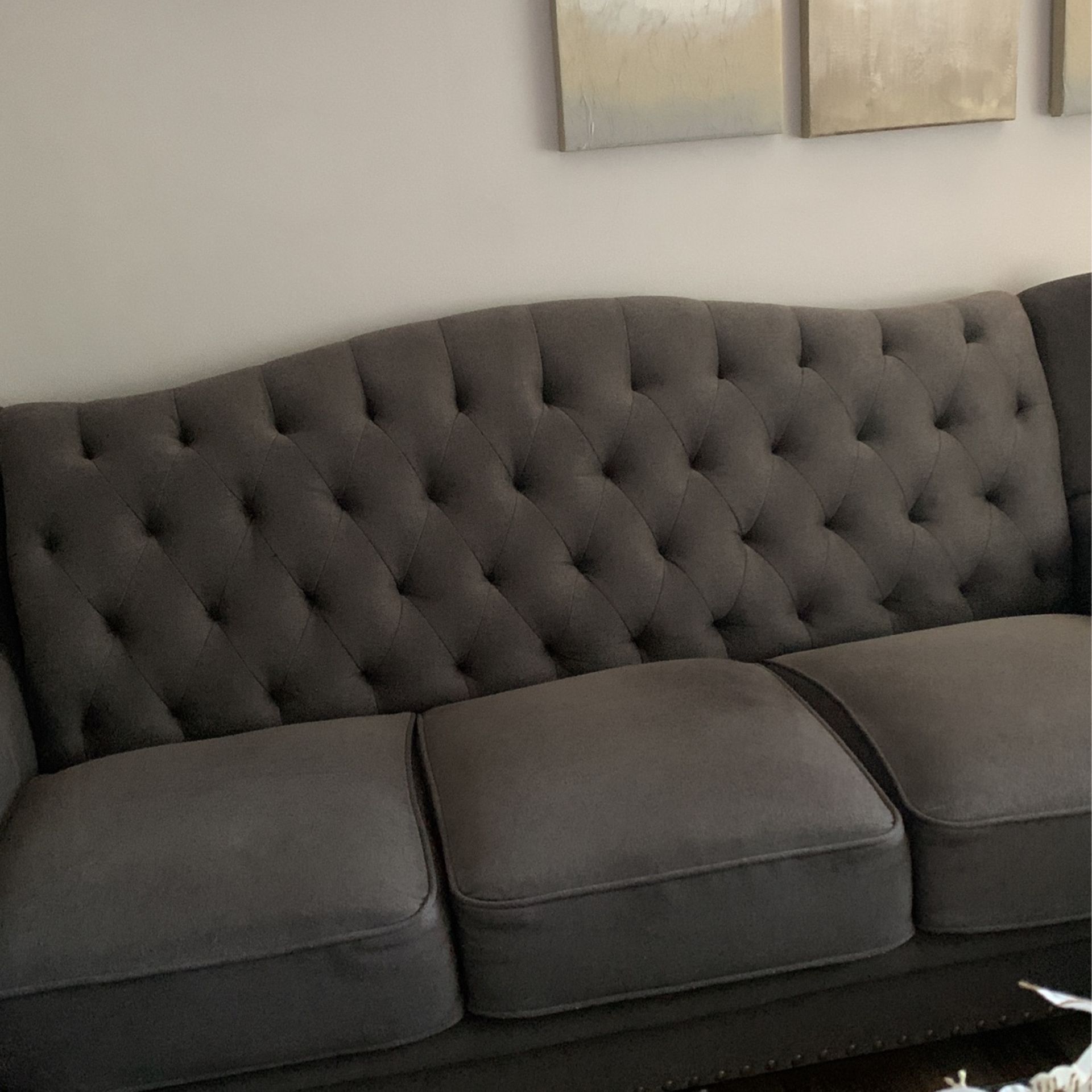 Two Couches Gray for Sale in Oak Lawn, IL OfferUp