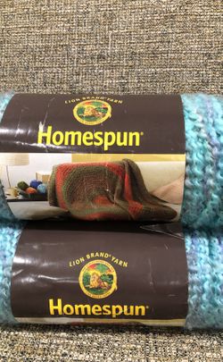 2 of Lion Brand HomeSpun Yarn 🧶