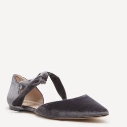 Sole Society Teena Flat Luxury Grey Size 6 1/2