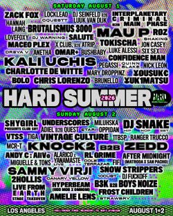 TWO 2 DAY GA+ HARD SUMMER TICKET