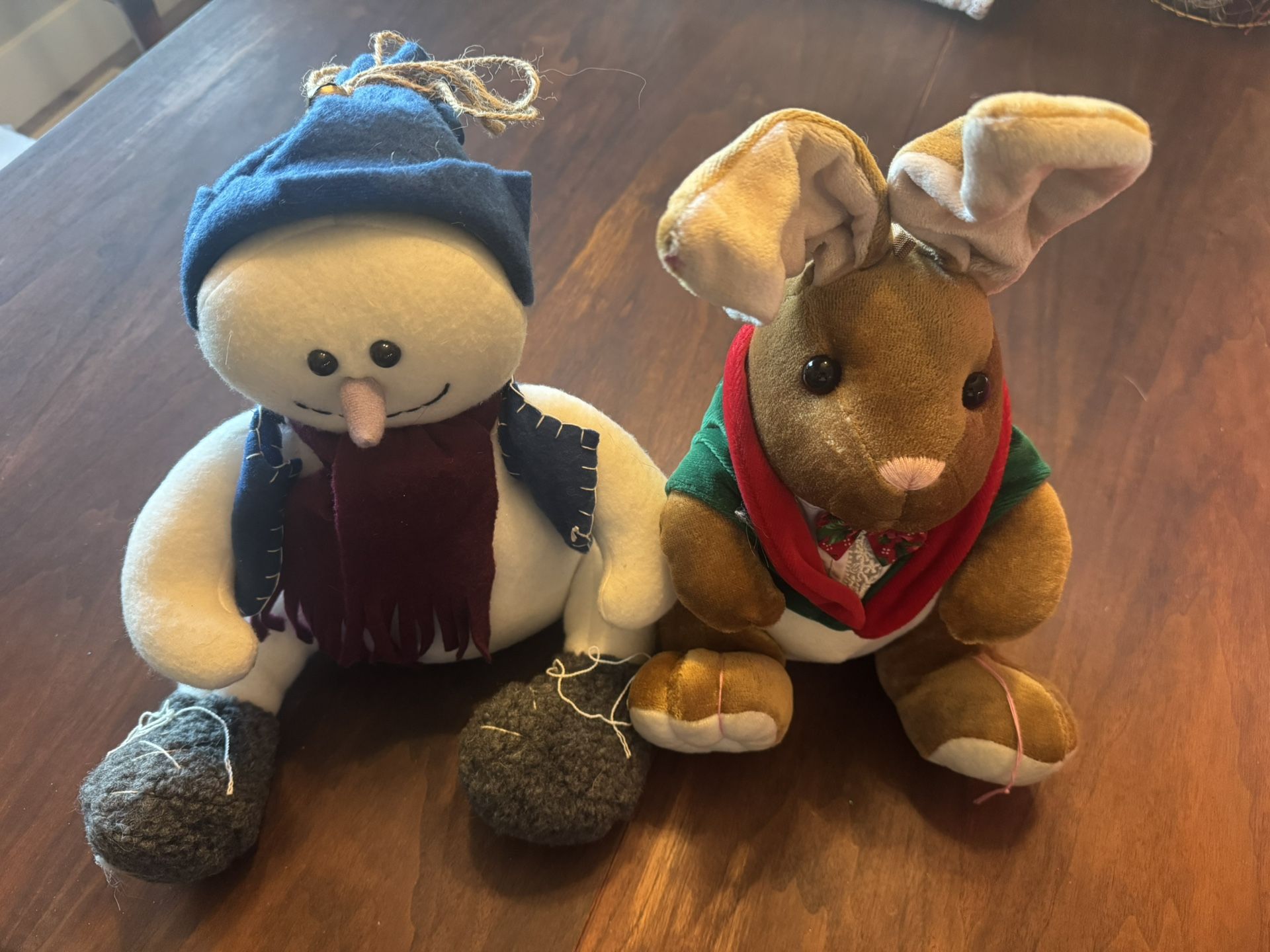 Christmas plushies