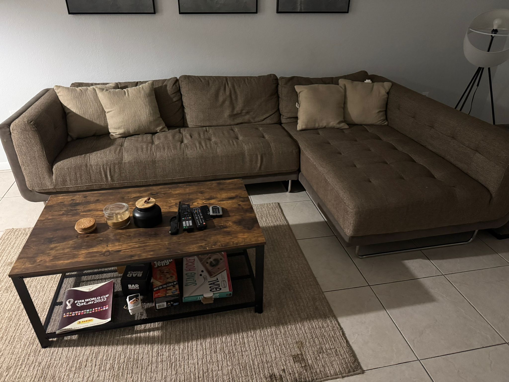 Sectional Living Room Rana Furniture